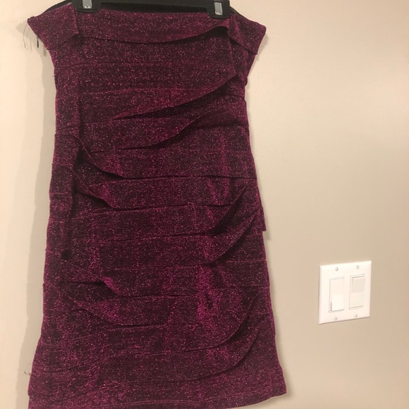 Pink Sparkly Dress - Dynamite - Picture 5 of 8